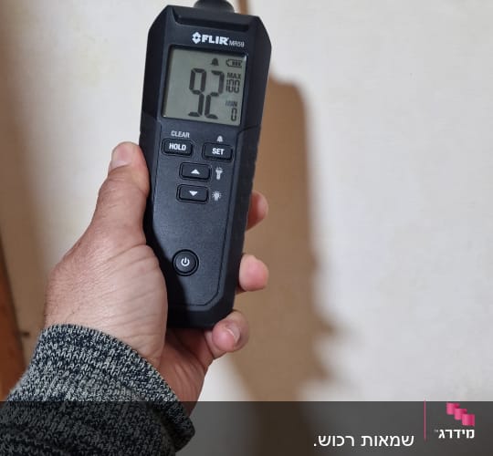מד לחות ידני עם תצוגה דיגיטלית